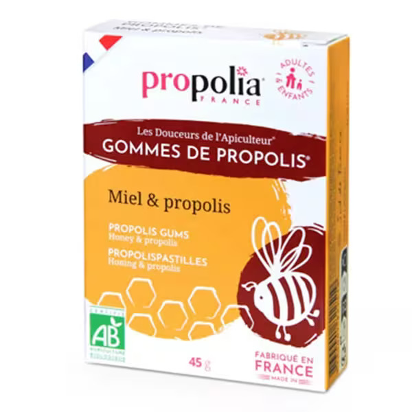 Gomme Propolis et Miel
